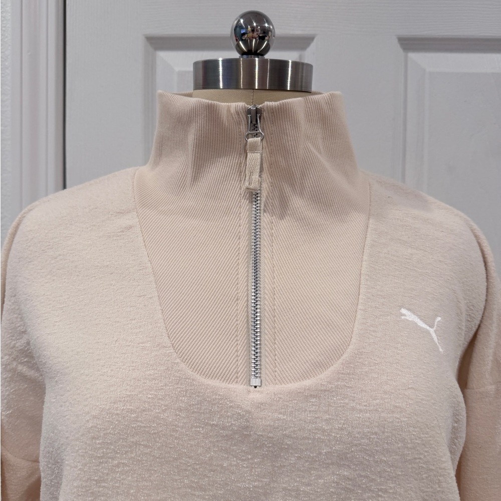 BNWT Puma Cream HER WINTERIZED Long Sleeve Tunic Top - Picture 6 of 16
